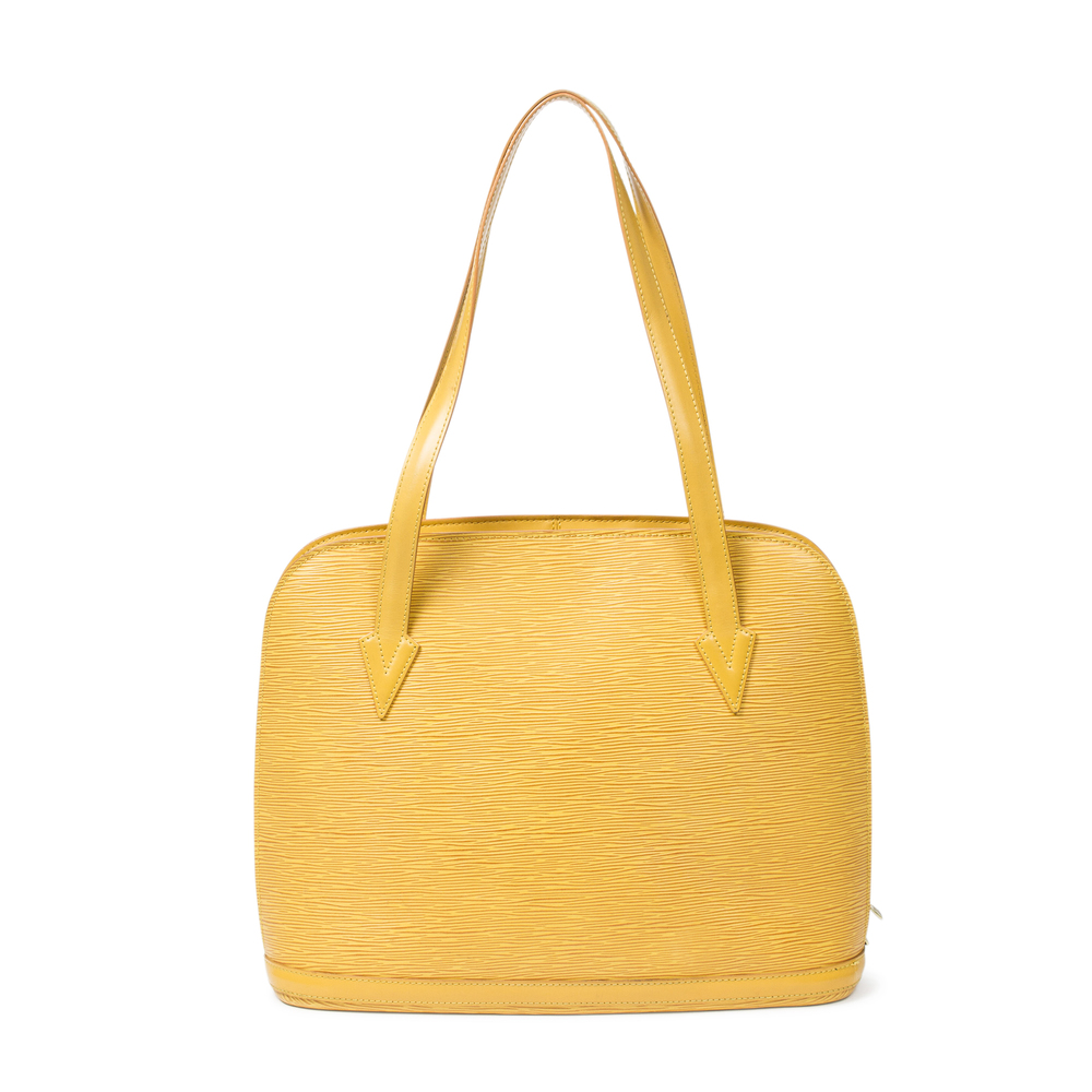 Louis Vuitton Lussac   in Yellow Epi - Picture 4 of 5